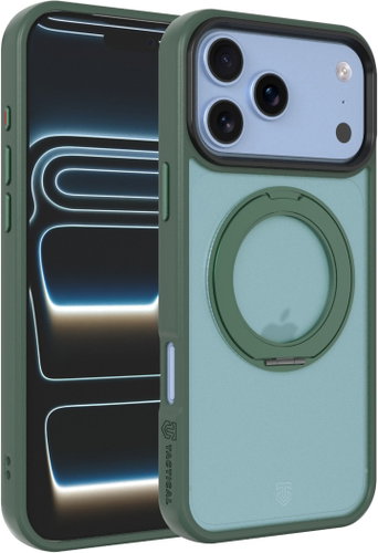 Tactical MagForce Hyperstand Case for Apple iPhone 17 Forest Green Main image Tactical MagForce Hyperstand Case for Apple iPhone 17 Forest Green - Phone Cover - Main image