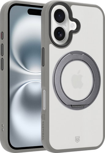 Tactical MagForce Hyperstand Case for Apple iPhone 16, Light Grey - Phone Cover - Main image