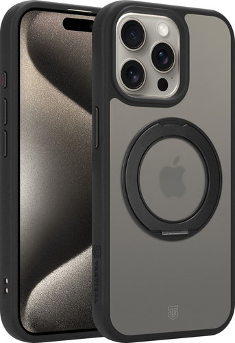 Tactical MagForce Hyperstand Case for Apple iPhone 15 Pro Max – Asphalt Main image Tactical MagForce Hyperstand Case for Apple iPhone 15 Pro Max – Asphalt - Phone Cover - Main image