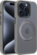 Tactical MagForce Hyperstand Case for Apple iPhone 15 Pro, Light Grey - Phone Cover