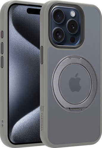 Tactical MagForce Hyperstand Case for Apple iPhone 15 Pro, Light Grey Main image Tactical MagForce Hyperstand Case for Apple iPhone 15 Pro, Light Grey - Phone Cover - Main image