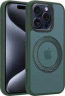 Tactical MagForce Hyperstand Case for Apple iPhone 15 in Forest Green - Phone Cover
