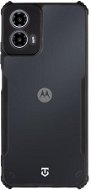 Tactical Quantum Stealth Motorola G34 átlátszó/fekete tok - Mobiltelefon tok