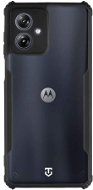 Tactical Quantum Stealth Kryt na Motorola G54 5G/Power Edition Clear/Black - Puzdro na mobil