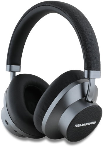 Karl Lagerfeld Saffiano Metal Logo ANC/ENC Black - Wireless Headphones - Main image