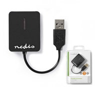 Nedis USB 2.0 CRDRU2300BK - Card Reader
