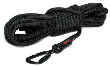 Tamer Rope tracking leash - TWIST, black - 400, 7 m - Leash - Main image