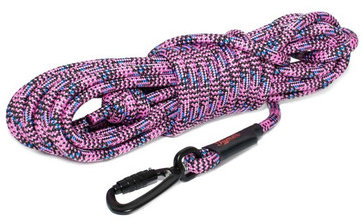 Tamer Rope tracking leash - TWIST, pink - 402, 5 m - Leash - Main image
