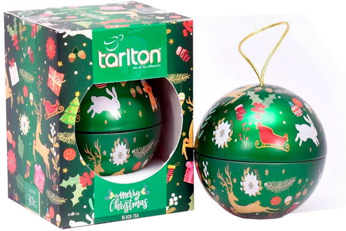Tarlton Christmas Bauble Soursop 30 g tin - Tea - Main image