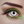Halloween contact lenses - white with black stripe