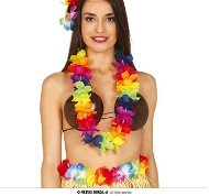 Party doplňky Guirca Havajský náhrdelník barevný - hawaii - 90 cm - Party doplňky