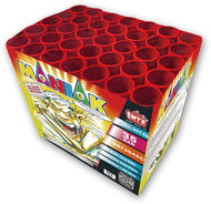 Tarra Fireworks - Battery of maniac projectile launchers 35 shots - Fireworks