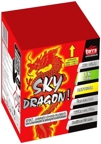 Tarra Fireworks - Sky dragon 16 shots - Fireworks - Main image