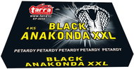 TARRA Petarda black anakonda XXL 4 ks   - Fireworks