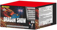 Tarra Fireworks - blue dragon show battery - 70 shots - Fireworks