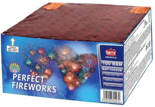Tarra Fireworks - perfect fireworks battery - 100 shots - Fireworks - Main image