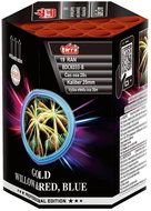 Tarra Fireworks - battery - gold willow&red, blue 19 shots - Fireworks
