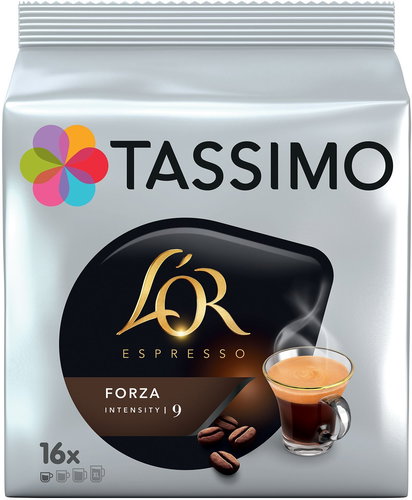 TASSIMO L'OR FORZA 16 pods - Kávové kapsle - Main image