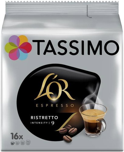 Tassimo L'OR Ristretto  128g 16 Servings - Kávové kapsle - Main image