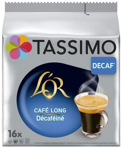 TASSIMO kapsle L'OR Lungo Decaf 16 nápojů - Kávové kapsle - Hlavní obrázek