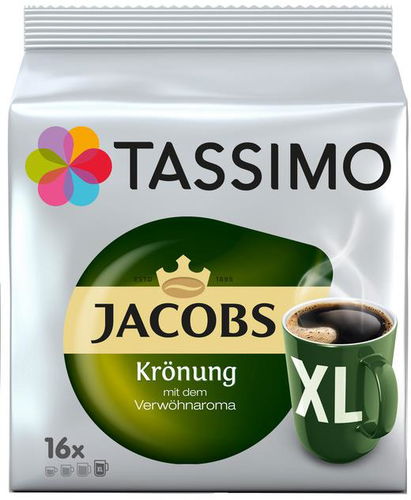 TASSIMO Jacobs Kronung XL 16 ks - Kávové kapsuly - Hlavný obrázok