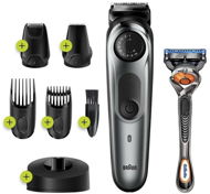 Braun BT 7240 Beard trimmer Washable Black, Grey - Zastřihovač