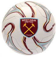 West Ham United FC: Pattern Cosmos White - Soccer ball size 5 - Football 