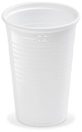 Paper cups Plastic cup white 200 ml, 100 pcs - Drinking Cup