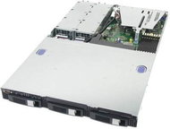 MSI Server Barebone X2-104A2R SATA (QLogic Zircon) 1U, XEON i7520, VGA, 2x LAN, 2x sc604 - Server