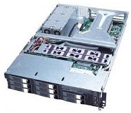 MSI Server Barebone X2-201A8R2 SATA (QLogic Zircon) 2U, XEON i7520, VGA, 2x GLAN, 2x sc604 - Server