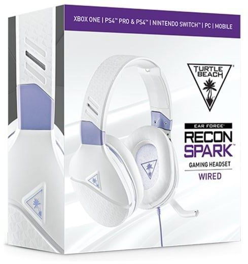 Turtle Beach RECON SPARK White Purple Gaming Headphones Alza.cz