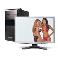 Sada Acer Aspire M5640/ C2Q Q9300/ 4GB/ 8800GT 512MB/ 640GB (2x 320GB) 7.2k/ 18v1/ DVD±RW/ A+D TV +D - Computer