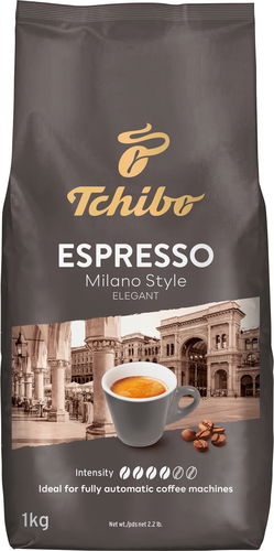 Tchibo Espresso Milano Style, szemes, 1000g - Kávé - Fő fotó