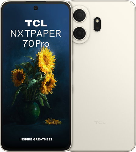 TCL NXTPAPER 70 Pro 8GB/256GB Nebula Gold - Mobile Phone - Main image