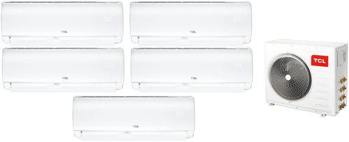 TCL FMA-42I5HD/DVO 12.2 kW + 2 × SN09F1S0 2.6 kW + 3 × SN09F1S0 2.6 kW - Multi-Split Air Conditioning - Main image