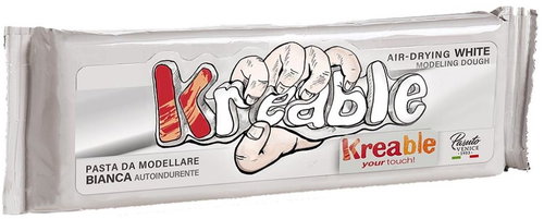 Toy Color Krea self-curing, white, 1000 g - Modelling Clay - Main image