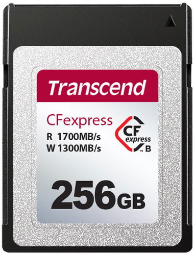 Transcend CFexpress 820 Type B 256GB PCIe Gen3 x2 - Paměťová karta - Hlavní obrázek