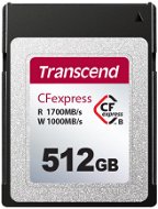 Transcend CFexpress 820 Typ B 512 GB PCIe Gen3 x2 - Speicherkarte
