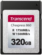 Transcend CFexpress 860 Type B 320GB PCIe Gen3 x2 - Memóriakártya