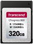 Pamäťová karta Transcend CFexpress 860 Type B 320 GB PCIe Gen3 ×2 - Paměťová karta
