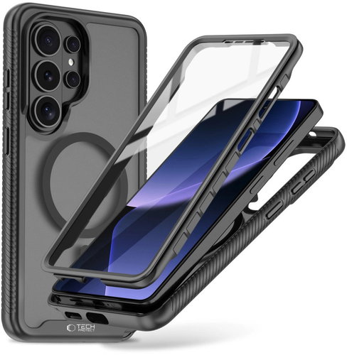 Tech-Protect Defence MagSafe case for the Samsung Galaxy S26 Ultra, black - Phone Cover - Main image