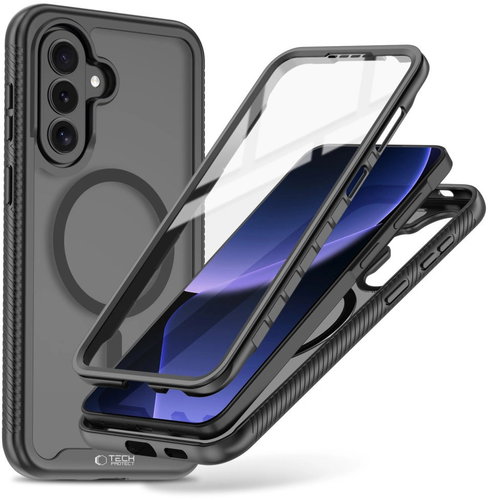 Tech-Protect Defence MagSafe case for the Samsung Galaxy A57 5G, black Main image Tech-Protect Defence MagSafe case for the Samsung Galaxy A57 5G, black - Phone Cover - Main image