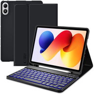 Tech-Protect SC Pen Keyboard case with keyboard for Xiaomi Poco Pad M1/Redmi Pad 2 Pro 12.1, black - Tablet Case With Keyboard