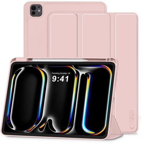 Tech-Protect SC Pen for iPad Pro 11'' 5-6gen 2024-2025, pink - Tablet Case - Main image