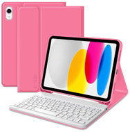 Tech-Protect Keyboard pouzdro s klávesnicí na iPad 10.9'' 10gen 2022 / 11'' 11gen 2025, růžové - Tablet Case With Keyboard