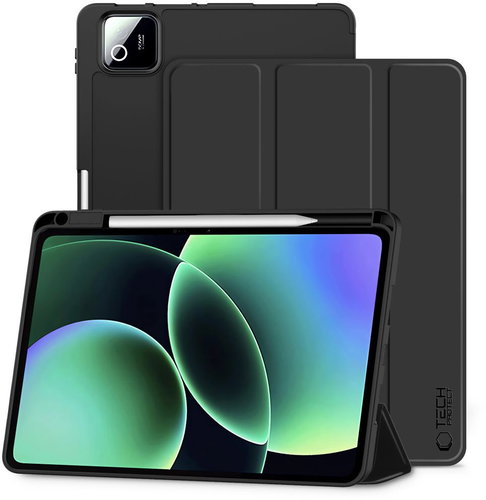 Tech-Protect SC Pen Case for Xiaomi Pad 7 / 7 Pro / 8 / 8 Pro 11.2", Black - Tablet cover - Main image