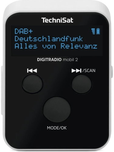 TechniSat Digitradio mobile 2, black-white - Radio - Main image