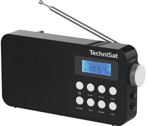 TechniSat Radioempfänger FM Classic 110, schwarz - Radio - Hauptbild