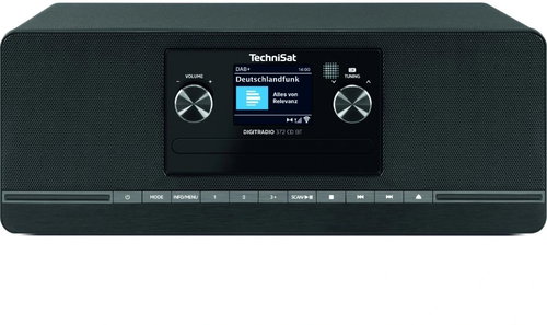TechniSat Digitradio 372 CD BT black - Radio - Hauptbild