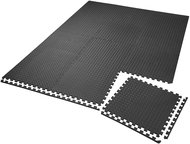 Podlahová ochranná rohož 12 ks černá - Doormat